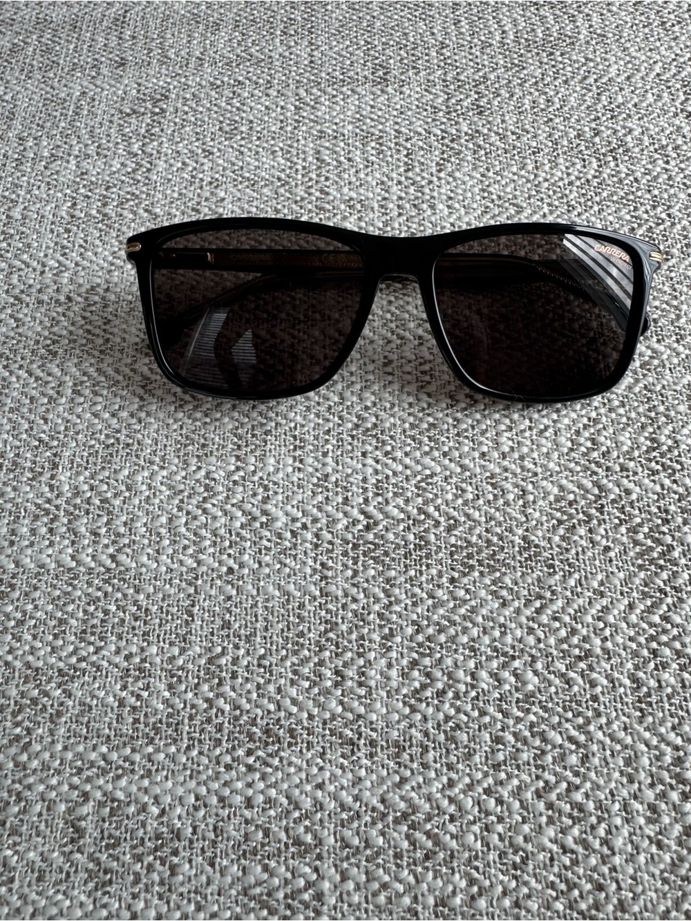 Carrera -Ducati Black Men’s Sunglasses with Dark Lenses